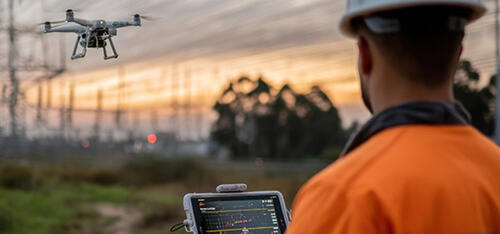 Survols de drones sur la commune par ENEDIS