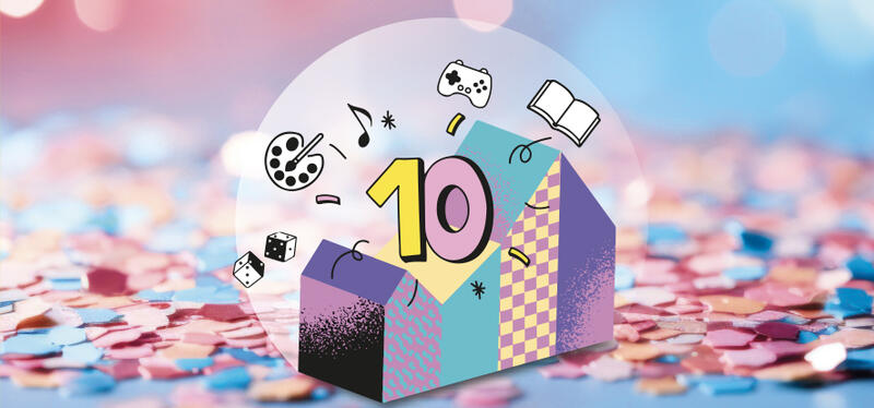 La médiathèque, «J’ai 10 ans !»