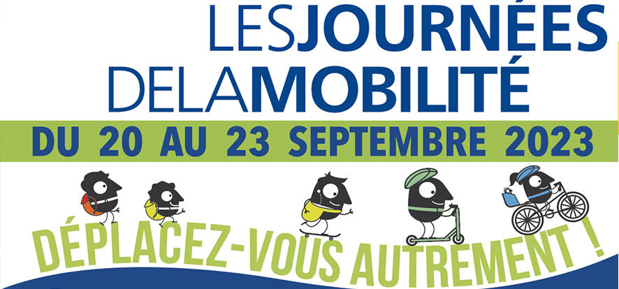 Journées de la mobilité 2023, du 20 au 23 septembre