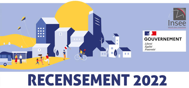 Recensement 2022, du 20 janvier au 26 février