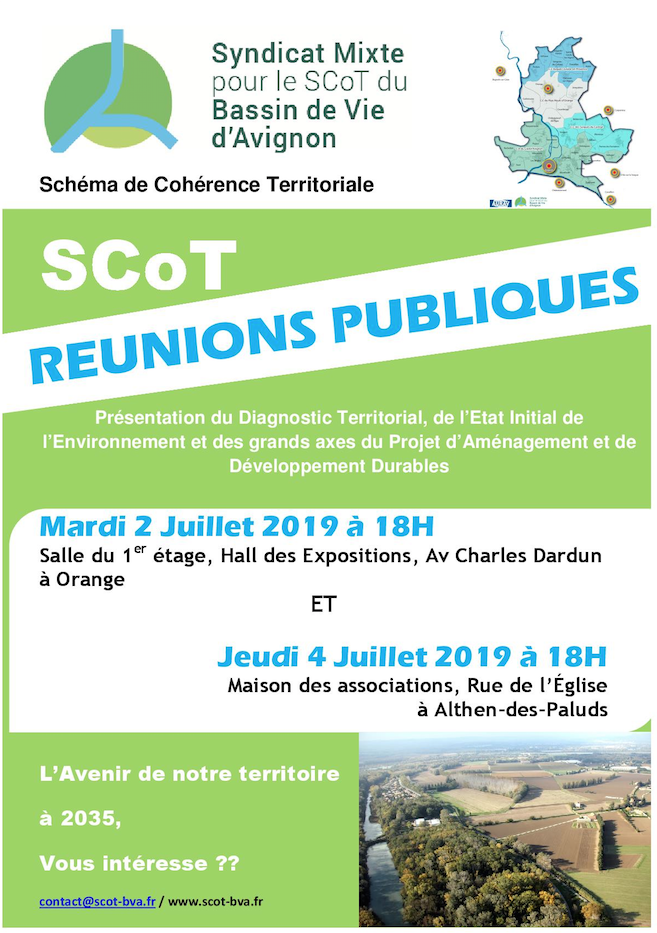 SCOT : réunions publiques