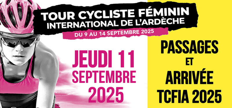 Tour Cycliste Féminin International de l’Ardèche, circulation et stationnement perturbés