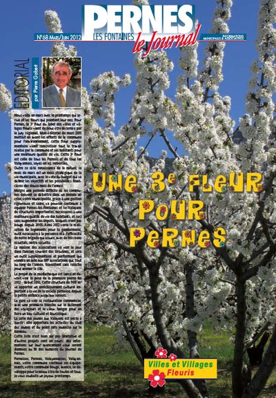Le journal de Pernes N° 68 - mars à juin 2012